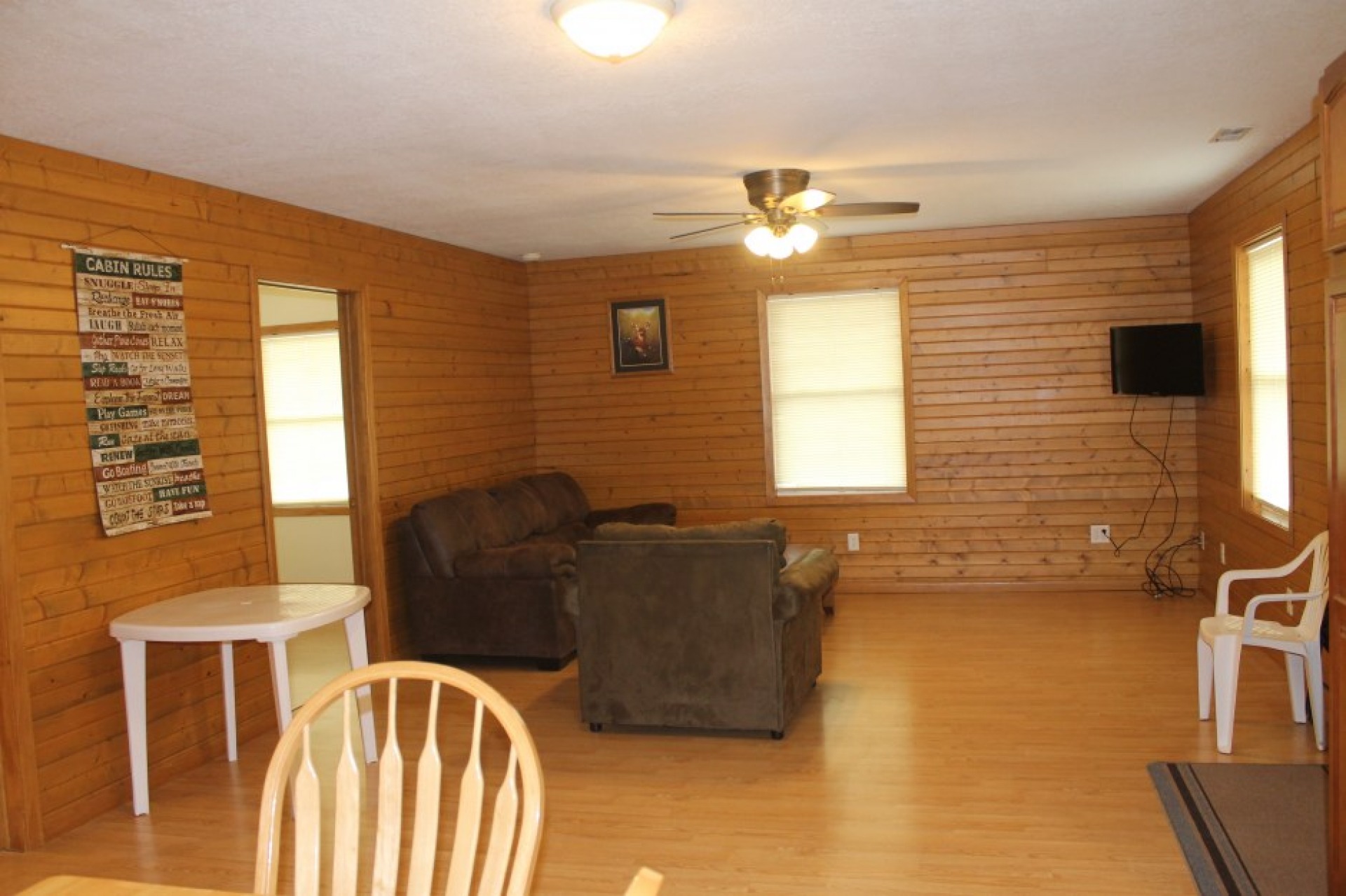 Cabin living space